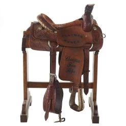 NRS Used 15in Corriente Trophy Saddle -Equestrian Supplies Sale 01 954TR 2