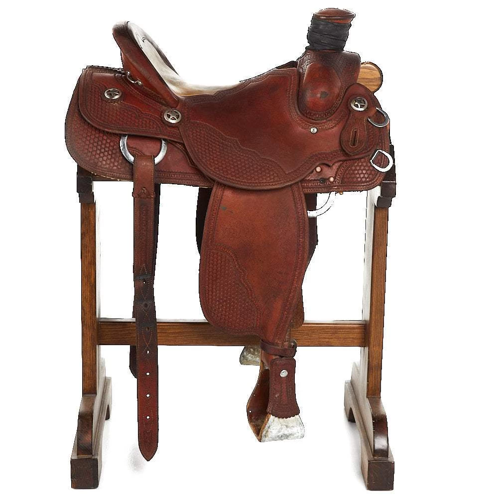 NRS Used 15.5in. Cal Cook Ranch Roper 2 NRS Used 15.5in. Cal Cook Ranch Roper - Image 2