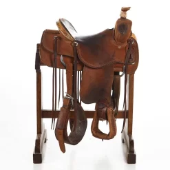 NRS Used 15in Henderson Custom Saddlery Ranch Roper -Equestrian Supplies Sale 03 277RR 1