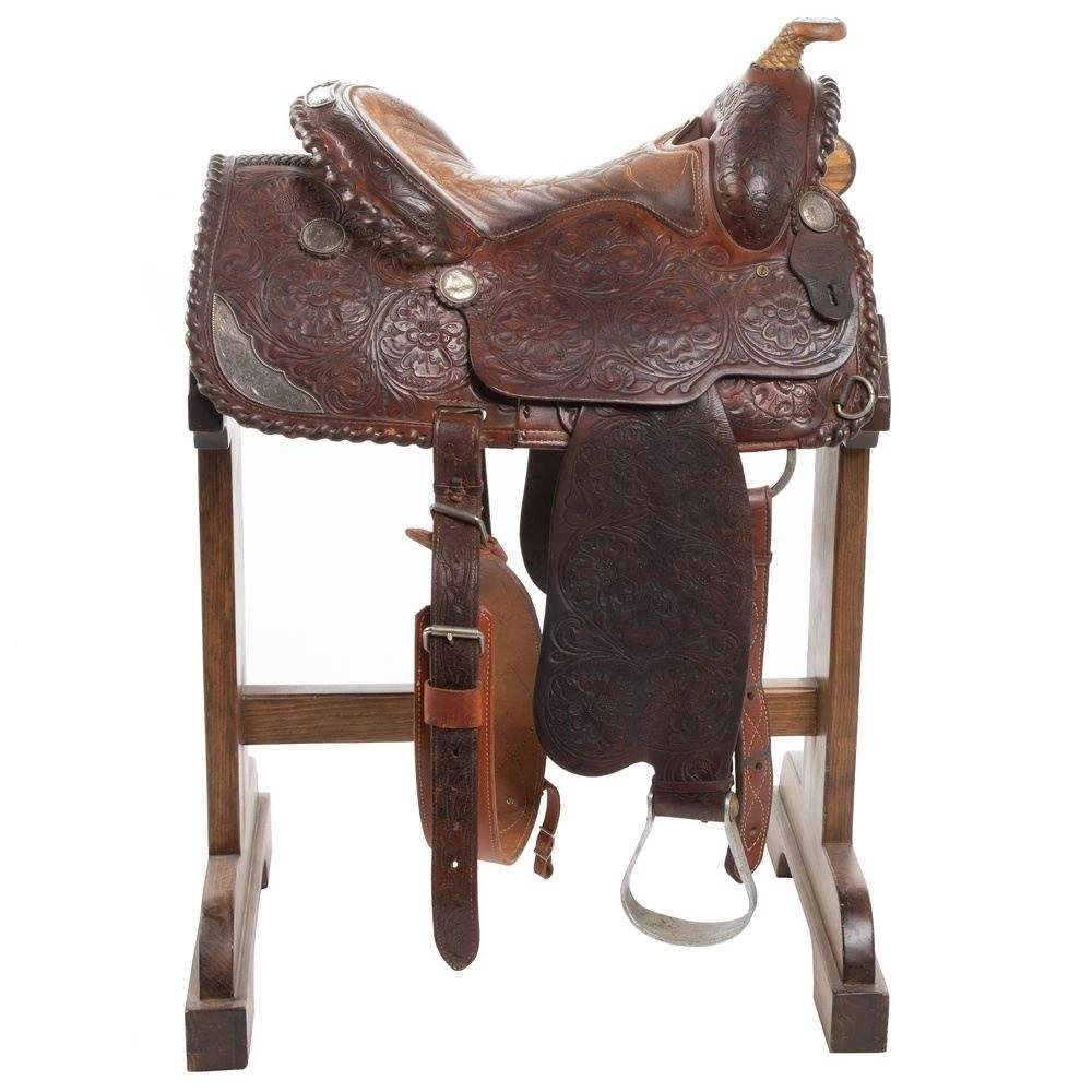 NRS Used 14.5in Price McLaughlin Pleasure Saddle 2 NRS Used 14.5in Price McLaughlin Pleasure Saddle - Image 2