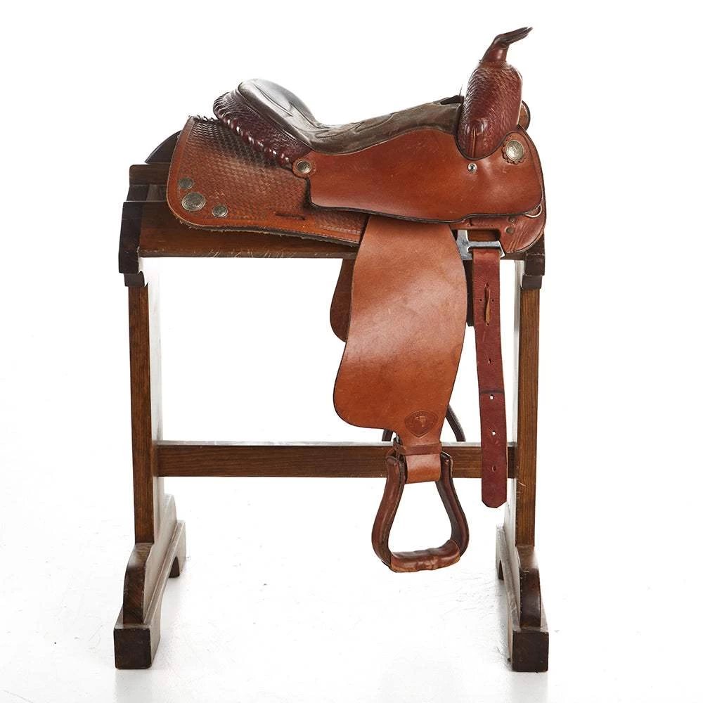 NRS Used 14in Hereford Pleasure Saddle 2 NRS Used 14in Hereford Pleasure Saddle - Image 2