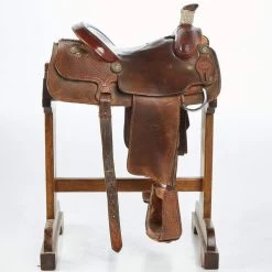 NRS Used 15in Rabe Rabon Calf Roper -Equestrian Supplies Sale 08 067CR 02