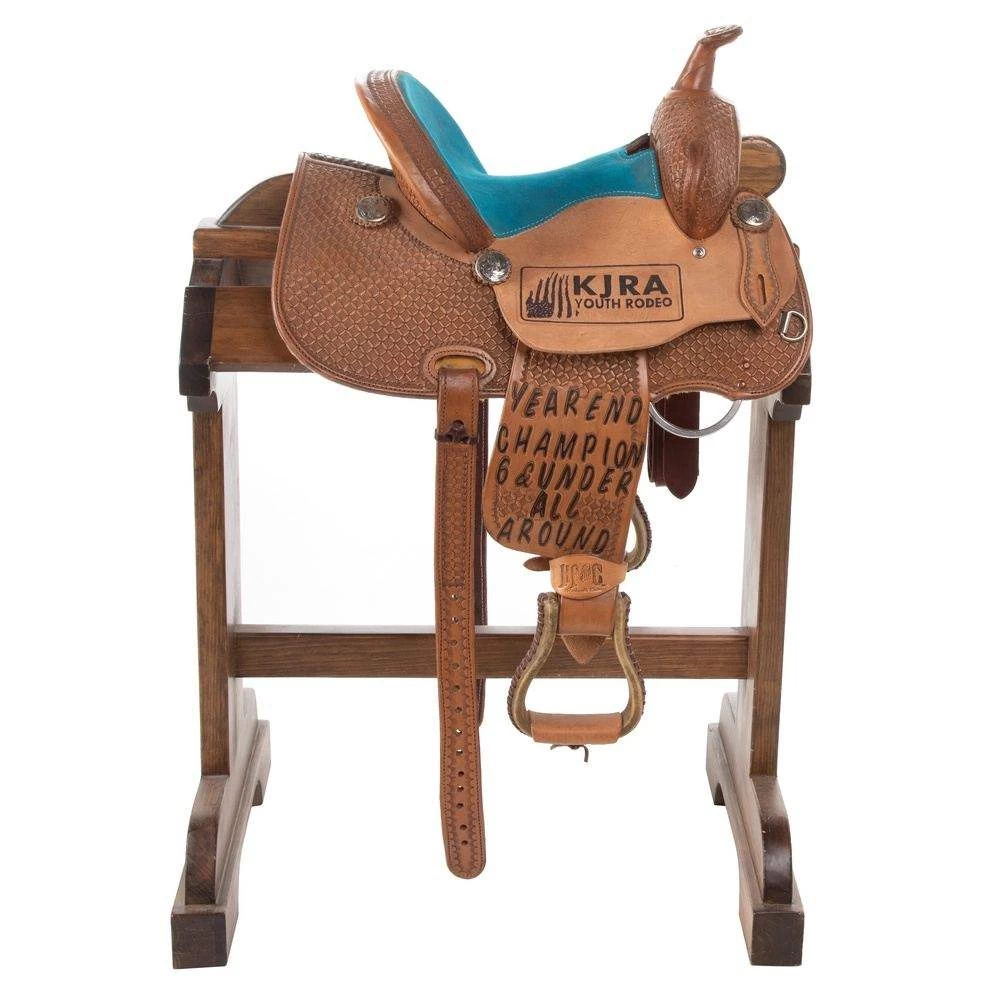 NRS Used 11.5in HF And C Saddlery Barrel Saddle 2 NRS Used 11.5in HF And C Saddlery Barrel Saddle - Image 2