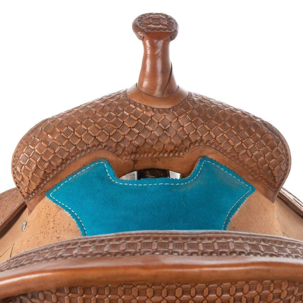 NRS Used 11.5in HF And C Saddlery Barrel Saddle 3 NRS Used 11.5in HF And C Saddlery Barrel Saddle - Image 3