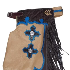 Jerry Beagley Braiding Co. Medium Youth Chap -Equestrian Supplies Sale 1001R 8