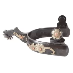 Classic Flower Series 1in. Band Spurs Large Flower