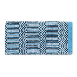 Mayatex Kiowa Turquoise And Black Saddle Blanket