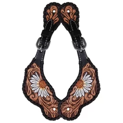 Rafter T Ranch Company Ladies Painted Daisy Spur Straps