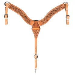 Nrs Competitors Natural Black Antique Cali Rose Breast Collar -Equestrian Supplies Sale 1210016 1