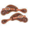Circle Y Saddlery Texas Flower Youth Spur Straps