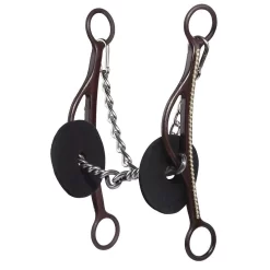 Professionals Choice Brittany Pozzi Long Gag Twisted Wire Snaffle Bit