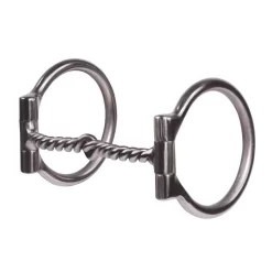 Professionals Choice Equisential D-Ring Twisted Wire Snaffle Bit