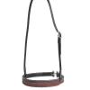 Professionals Choice Chestnut/Black Basketweave Noseband