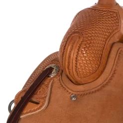 Nrs Competitors Natural 1/2 Breed Basket Stamp Olin Young Ranch Roper Saddle -Equestrian Supplies Sale 1410329 41
