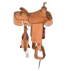 Nrs Competitors NRS Competitor 1/8 Breed Antique Leaf Team Roper -Equestrian Supplies Sale 1412067 2
