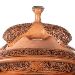 Nrs Competitors NRS 1/4 Breed Wyoming Flower Team Roping Saddle -Equestrian Supplies Sale 1412135 3
