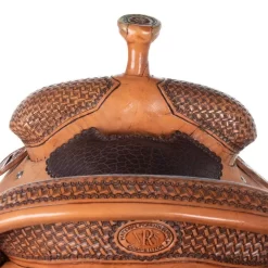Nrs Competitors NRS 1/2 Breed Antique Windmill With Choc Bulhide Seat Team Roping Saddle 7 Nrs Competitors NRS 1/2 Breed Antique Windmill With Choc Bulhide Seat Team Roping Saddle -Equestrian Supplies Sale 1412152 3