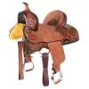 Tough 1 10in. Dublin Youth Barrel Saddle