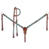Tough 1 Beaded Cross Headstall And Breastcollar Set