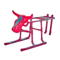 The Dragsteer Pink Roping Dummy