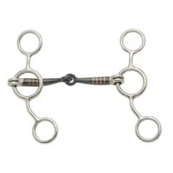 Tough 1 Kelly Silver Star Sweet Iron Jr. Cow Snaffle