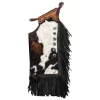 Rockin` Y Saddlery Adult Hair-On Cowhide Leather Chinks
