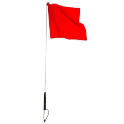 Double Diamond Halters Stainless Steel Horse Flag