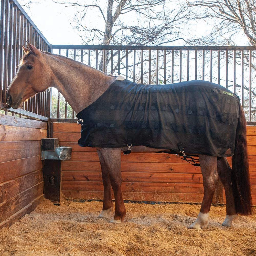 Classic Black MAGNTX Magnetic Horse Sheet