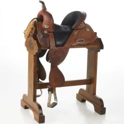 NRS Used 13 Circle Y Tammy Fischer Treeless Barrel Saddle