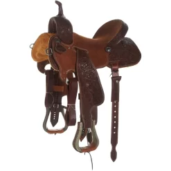 Nrs Competitors Heavy Oil Wyoming Flower Seat Rig Barrel Saddle