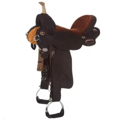 Reinsman Circle Y Martha Josey-Mitchell Featherweight Contender Barrel Saddle