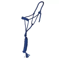 Tough 1 Mule Tape Halter With 10ft Lead -Equestrian Supplies Sale 198573 589267