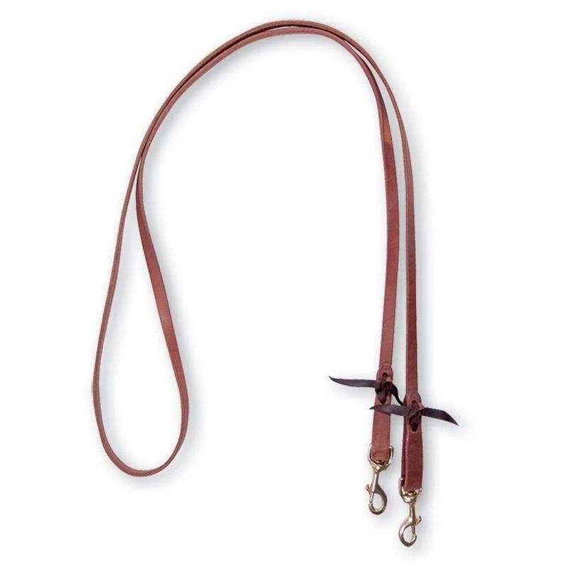 Martin Saddlery Walt Roping Rein 1/2 In Brown Harness 1 Martin Saddlery Walt Roping Rein 1/2 In Brown Harness