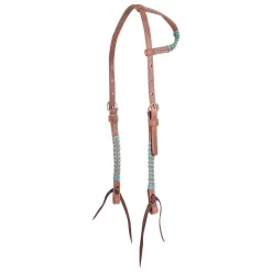 Martin Saddlery 5/8in Laced Harness Leather Single Ear Headstall -Equestrian Supplies Sale 211612 651588