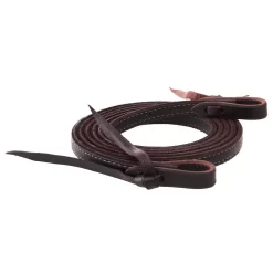 Martin Saddlery 5/8in Stitched Latigo Roping Rein With Waterloops