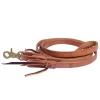 Professionals Choice 5/8in X 8ft Herman Oak Leather Roping Rein With Waterloops