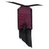 Professionals Choice Purple Fringe Leather Cell Phone Case