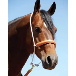 Martin Saddlery Rope Headsetter With Leather Covered Nosepiece