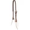 Cowperson Tack Slit Ear With Antique Flower Headstalls