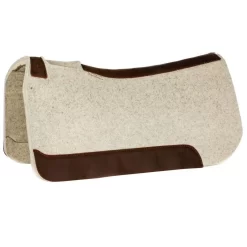 5 Star Equine Products Supplies Inc. 5 The Performer 1 Inch Natural Felt Saddle Pad