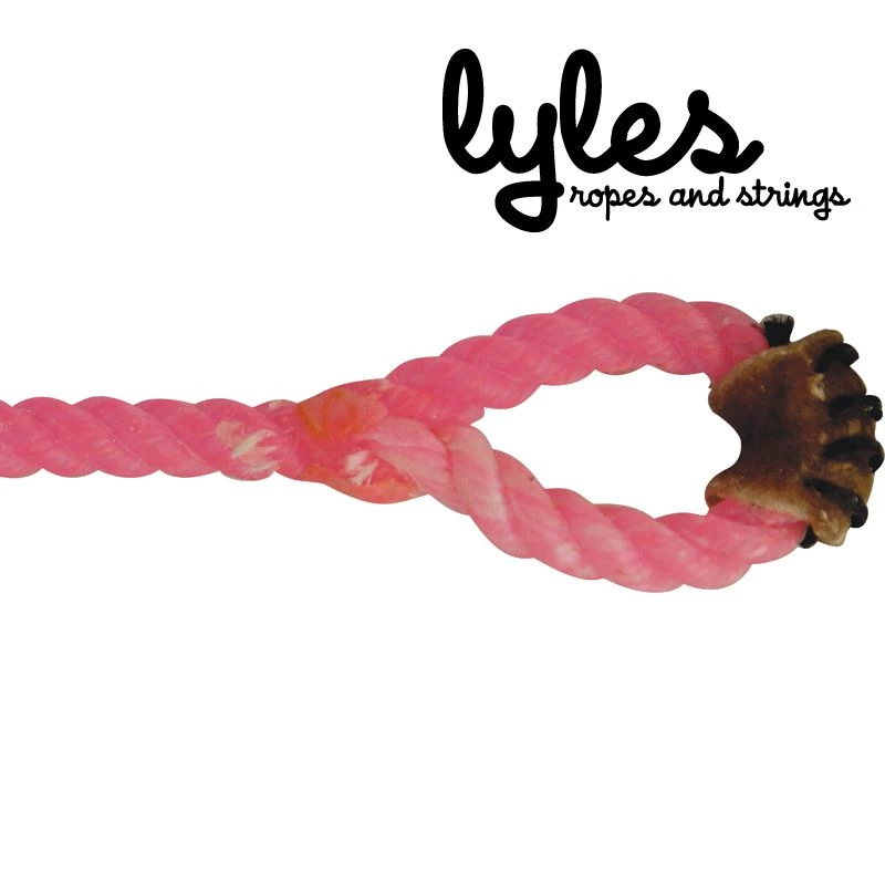 Lyles Lariats Pink 5 /2 Ft Kid's Piggin String 1 Lyles Lariats Pink 5 /2 Ft Kid's Piggin String