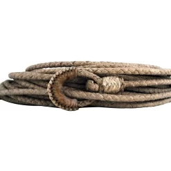 NRS Braided Rawhide Reata Ranch Rope