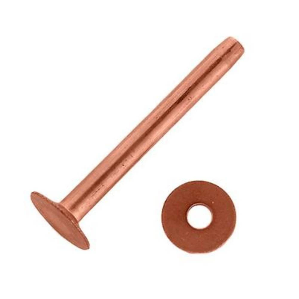 Weaver Leather 1 1/4in. Solid Copper Rivets With Burrs 1 Weaver Leather 1 1/4in. Solid Copper Rivets With Burrs