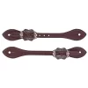 Weaver Leather Oiled Canyon Rose Straight Spur Straps