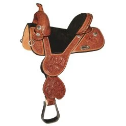Circle Y Saddlery Tammy Fischer Daisy Treeless Barrel Saddle