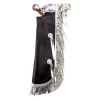 Saddle Barn Tack Kids Black And Silver Rodeo Chaps