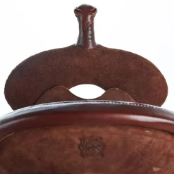 Burns Saddlery 13 Inch 20HDX Chocolate Roughout Barrel Saddle -Equestrian Supplies Sale BR 3000 13 20 HDX 6215