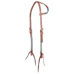 Martin Saddlery 5/8in Laced Harness Leather Single Ear Headstall -Equestrian Supplies Sale HF22SL fromShopify 3
