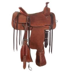 Martin Saddlery Martin Saddlery Chestnut 1/8 Breed Wyoming Flower Team Roper -Equestrian Supplies Sale NRS 6701 1