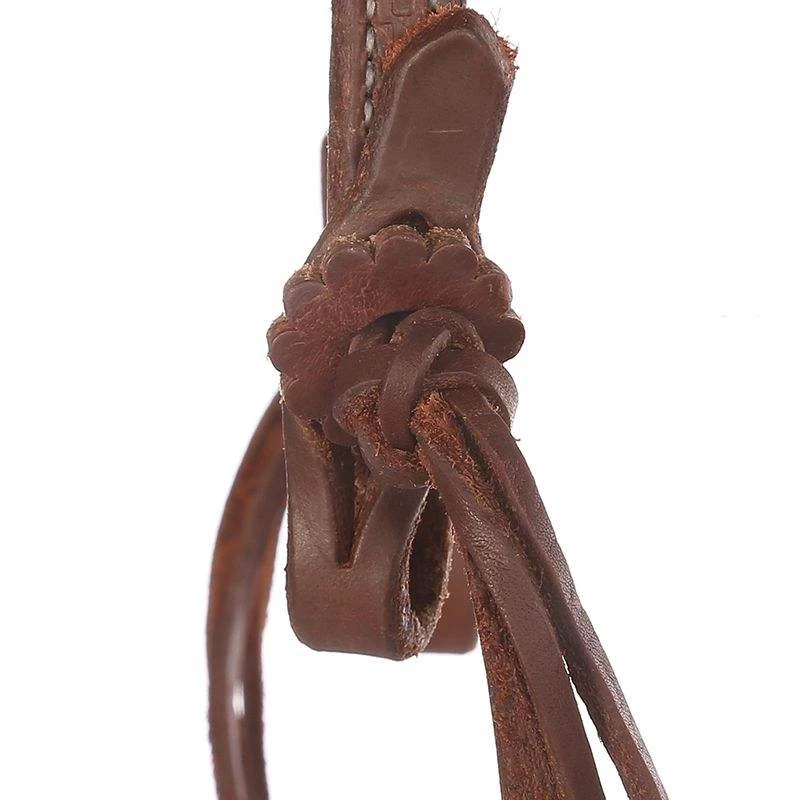 Nrs Tack Rattlesnake Oiled Straight Browband Headstall 2 Nrs Tack Rattlesnake Oiled Straight Browband Headstall - Image 2